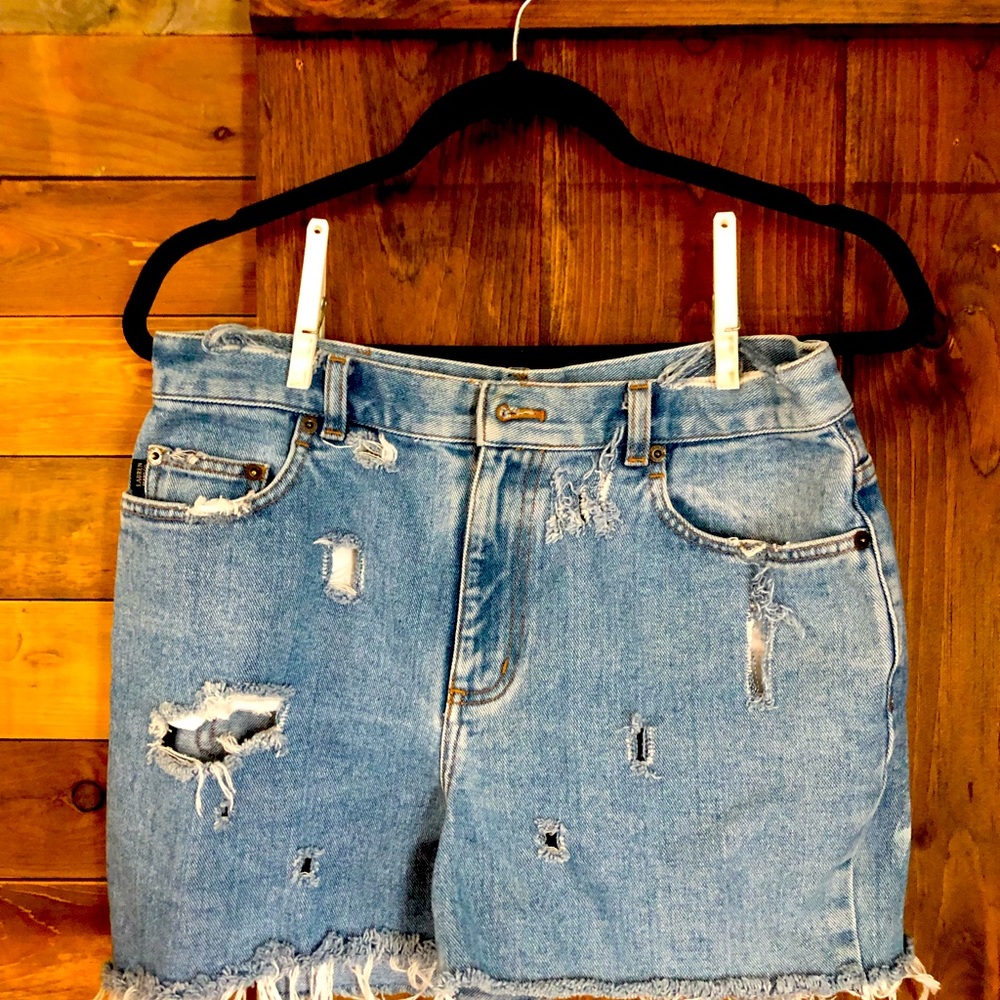 Ralph Lauren distressed shorts size 8